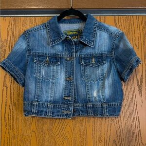 Y2K STAR JEANS jean jacket